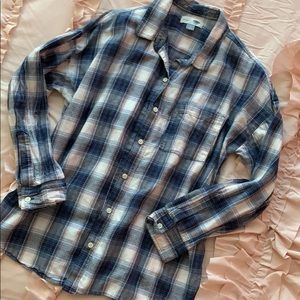 old navy boyfriend flannel